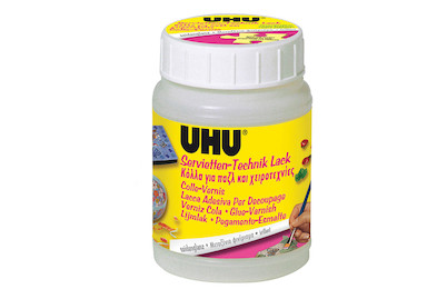 Image of UHU Servietten-Technik Lack glanz 150ml bei JUMBO