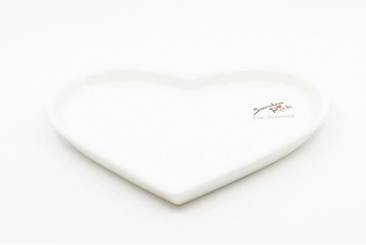 Image of Heart Porzellan Teller 16x13.5 cm