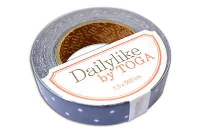 Image of Selbstkl. Stoffrolle 5m Pois bei JUMBO