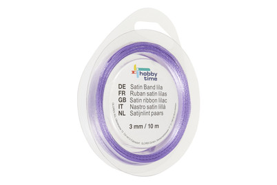 Image of Satin Band 3 mm 10m lila bei JUMBO
