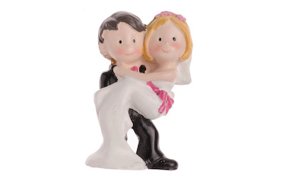 Image of Hochzeitspaar Deko 5 cm Kunstharz bei JUMBO