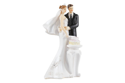 Image of Hochzeitspaar 14 cm Kunstharz bei JUMBO