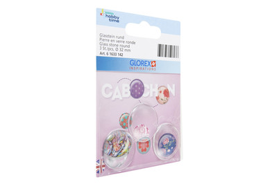 Image of Glasstein rund Ø 32 mm 3 St bei JUMBO