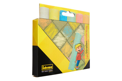 Image of Strassenmalkreide, 6 Farben bei JUMBO