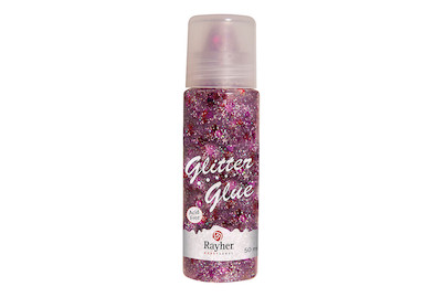 Image of Glitter-Glue Herzchen, Flasche 50ml