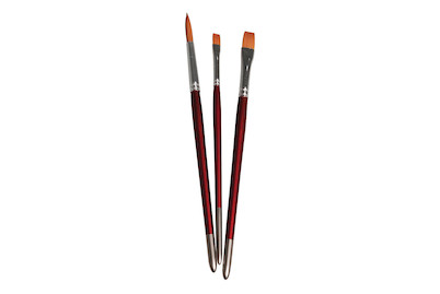Image of Pinselset Hobby Kreativ, FSC 100%, sortiert, SB-Btl 3Stück bei JUMBO