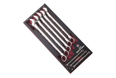 Image of Kraftwerk Gabelringschlüssel-Einlage, 8-tlg. bei JUMBO