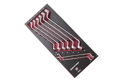 Image of Kraftwerk Doppelringschlüssel-Einlage, 8-tlg. bei JUMBO