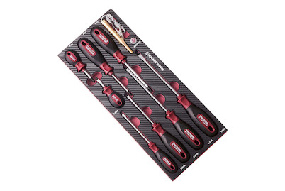 Image of Kraftwerk Schraubendreher-Einlage, Ergokraft, 9-tlg. bei JUMBO