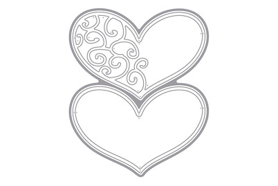 Image of Stanzschabl. Set Herzen, SB-Btl 2Stück bei JUMBO