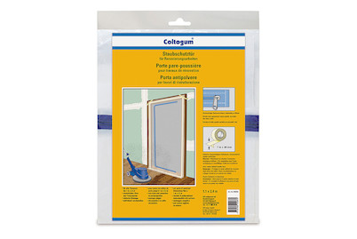Image of Coltogum Staubschutztüre weiss 1x2.3 m bei JUMBO