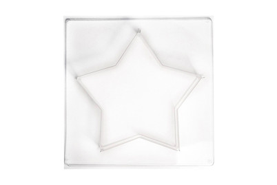 Image of Giessform Stern mittel 21.5x21.5 cm Tiefe 4 cm bei JUMBO