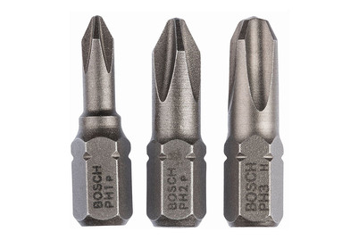 Image of 3 teilig Schrauberbit-Set Extra-Hart (Ph) bei JUMBO