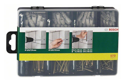 Image of Bosch 173-teiliges Befestigungs-Set bei JUMBO