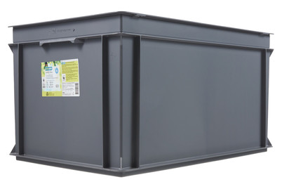 Image of Utz Rako Oecoplan Behälter Box stapelbar 60l (60x40x32.5cm), dunkelgrau