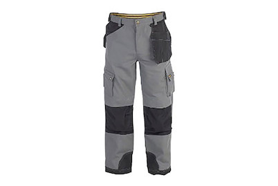 Image of CAT Arbeitshose, grau/schwarz, W32 L34 bei JUMBO