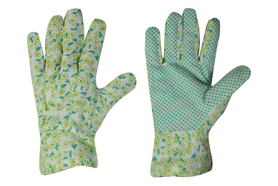 Image of Gartenhandschuh Canvas grün S-M bei JUMBO