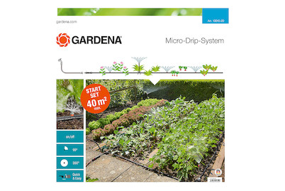 Image of Gardena Micro-Drip-System Start-Set Pflanzflächen