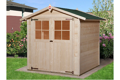 Image of Weka Blockbohlenhaus Classic 2 (194 x 198 cm), holz bei JUMBO