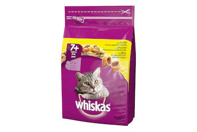 Image of Whiskas 7+ Trocken-Katzenfutter Huhn