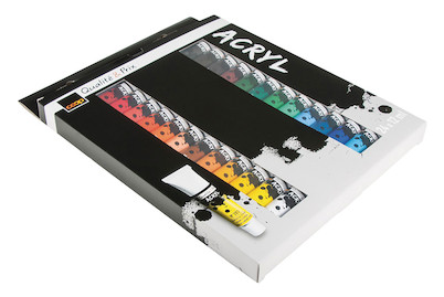 Image of Acrylfarben Qualité&Prix 24 Farben x 12ml Künstler-Set bei JUMBO
