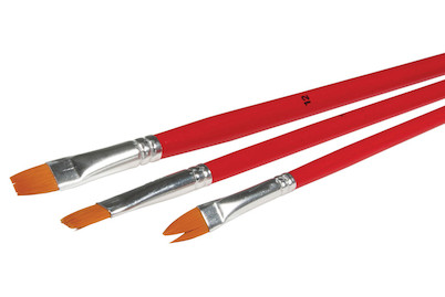 Image of Pinselset Art , Qualité&Prix ,Fsc 100%, Synthetik langstielig, SB-Btl 3Stück bei JUMBO
