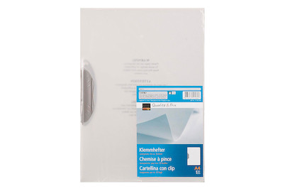 Image of Qualité&Prix Klemmh. transparent Clip grau bei JUMBO