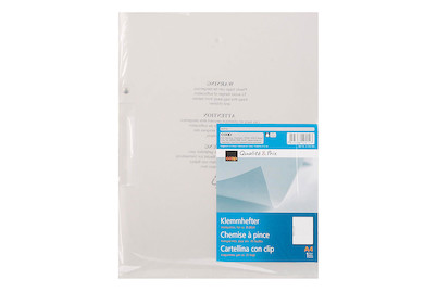 Image of Qualité&Prix Klemmhefter transparent 35 Blatt bei JUMBO