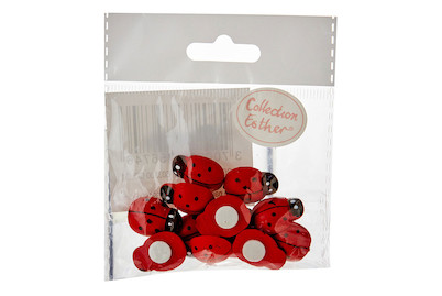 Image of Marienkäfer Klebepunkte klein 12 Stück bei JUMBO