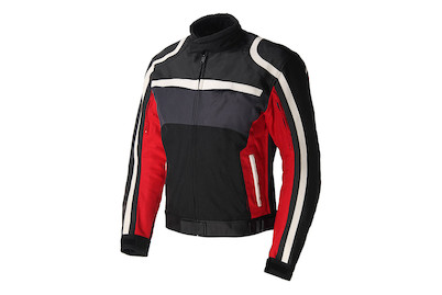 Image of Motorradjacke kurz Gr. L schwarz rot bei JUMBO