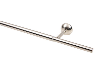 Image of Vorhangstangen Set Albany ausziehbar 140 - 240 cmSockel-Abstand zur Wand: 20 mm Ø 50 mm bei JUMBO