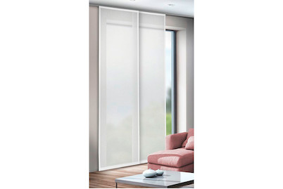 Image of Conny Flächenvorhang 60 x 245 cm weiss bei JUMBO