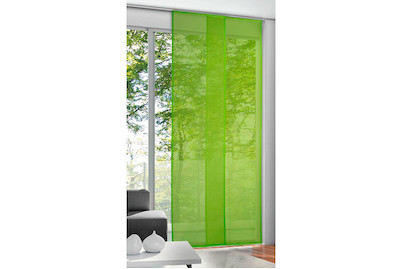 Image of Conny Flächenvorhang 60 x 245 cm kiwi bei JUMBO