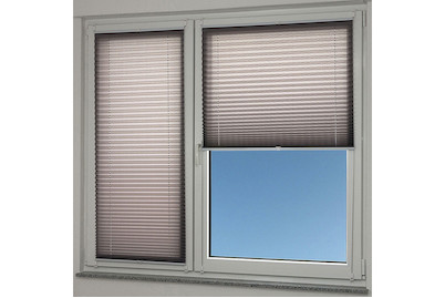 Image of Spannfix Plissee, 40 x 130 cm, silberfarben bei JUMBO