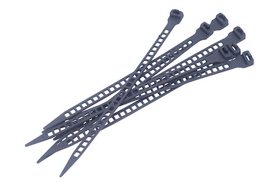 Image of Videx Befestigungsschlaufen (25 Stück), anthrazit bei JUMBO