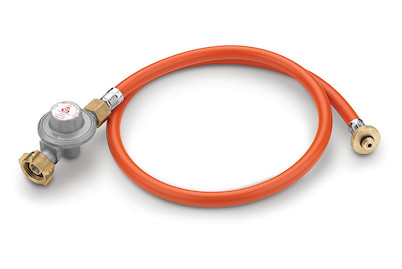 Image of Weber Umrüst-Set ermöglicht Umrüstung auf Gasflasche für Weber Q 100-/1000-Serie, Performer Deluxe GBS und Go-Anywhere Gas bei JUMBO