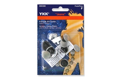 Image of Jeansknöpfe silber bei JUMBO