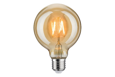 Image of LED Globe 95 2,5W E27 230V Gold 1700K bei JUMBO