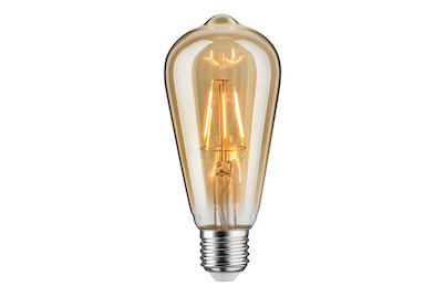 Image of LED Rustika (St64) 4W E27 230V Gold 1700K