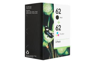 Image of HP Tintenpatrone 62 OfficeJet Combopack N9J71Ae bei JUMBO