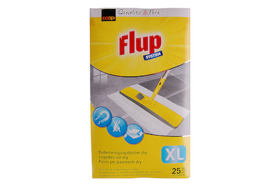 Image of Flup Bodentücher XL dry 25St