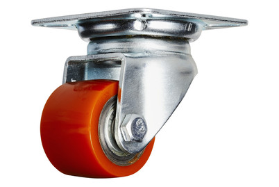 Image of Schwerlastlenkrolle mit Platte 60x60mm bei JUMBO