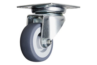 Image of Apparatelenkrolle mit Platte 60x60mm bei JUMBO