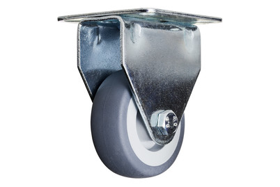 Image of Apparatebockrolle mit Platte 55x55 mm bei JUMBO