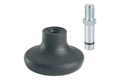 Image of Möbelgleiter Kunststoff mit Gewindestift 8 mm bei JUMBO