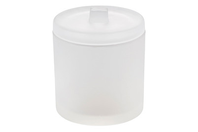 Image of diaqua® Kosmetikdose Pinta weiss frosted bei JUMBO