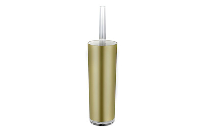 Image of diaqua® WC-Bürstengarnitur Cruz brass bei JUMBO