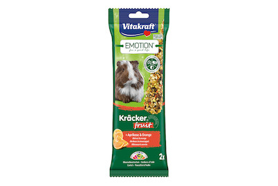 Image of Vitakraft Emotion Kräcker Fruit Meerschweinchen 2 Stück bei JUMBO