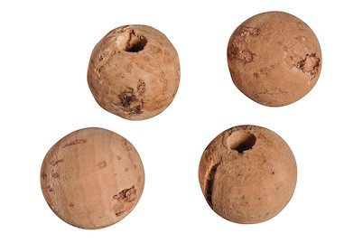 Image of Kork-Perle, 20mm ø, Loch ø 4mm, SB-Btl 4Stück bei JUMBO
