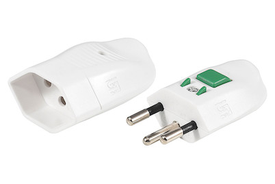 Image of Steko Lock weiss mit Stecker T12 und Kupplung T13 bei JUMBO